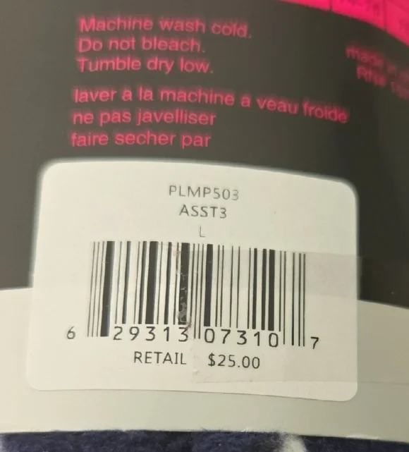 Pink Laundry Fleece Lounge Pants Set - Picture 2 of 4